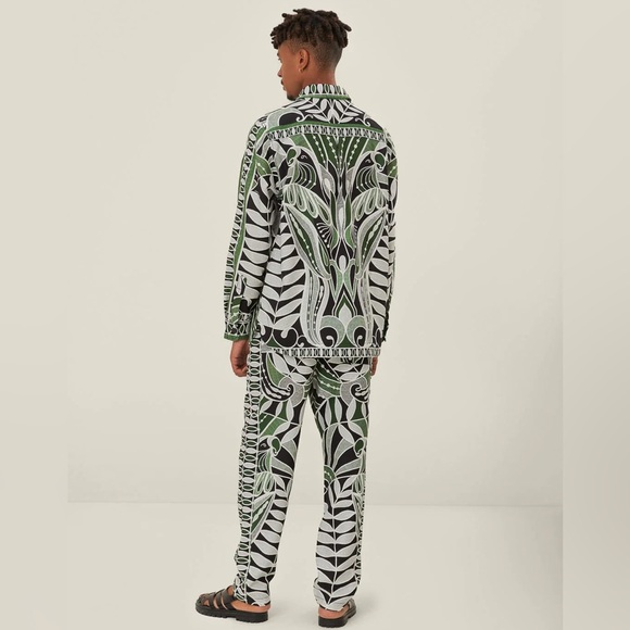 FARM RIO Black Lace Nature Pants - Picture 3 of 5